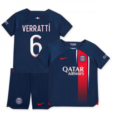 Tenue Enfant Paris Saint Germain 2023-24 Verratti 6 Domicile (+ Short) Tenue Enfant Paris Saint Germain 2023-24 Verratti 6 Domicile (+ Short)
